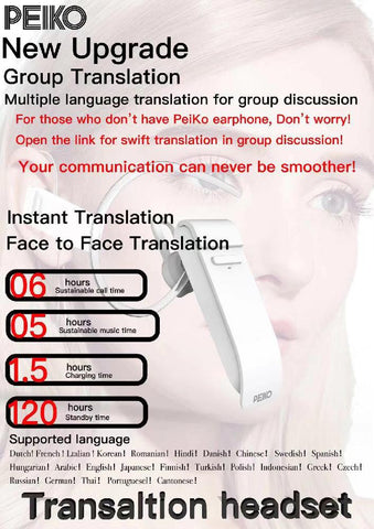 Image of Real-time Translation - 25 Languages