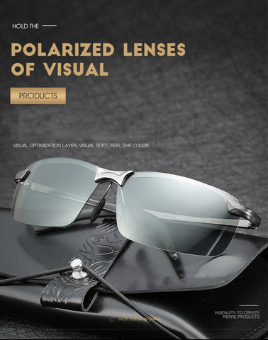 Image of Photochromic Sunglasses Men Polarized