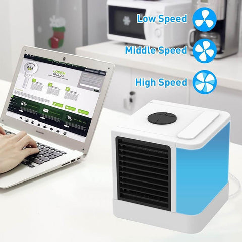 Image of Homgeek Air Cooler Arctic Personal USB Space Cooler Quick & Easy to Cool Any Space Air Conditioner Device Home Office Desk